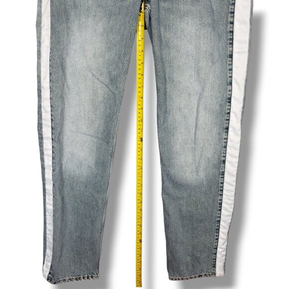 Zara Women 4 Low Rise Straight Leg Jeans Y2K Minimalist Streetwear - Picture 5 of 8